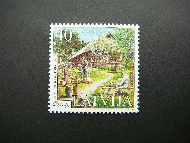Latvija 2003 Rasytojas svarus MNH #