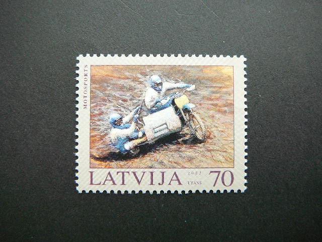 Latvija 2003 Motociklai svarus MNH #