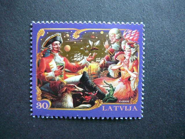 Latvija 2005 Baronas Miunhauzenas svarus MNH #