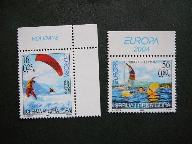 Serbija 2004 Europa Burlaiviai MNH #