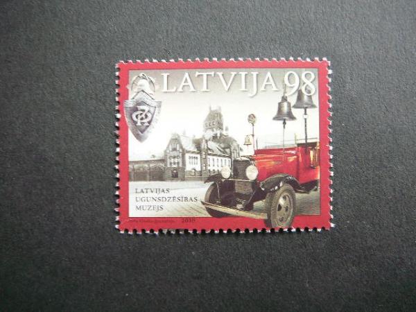 Latvija 2010 Automobiliai svarus MNH #