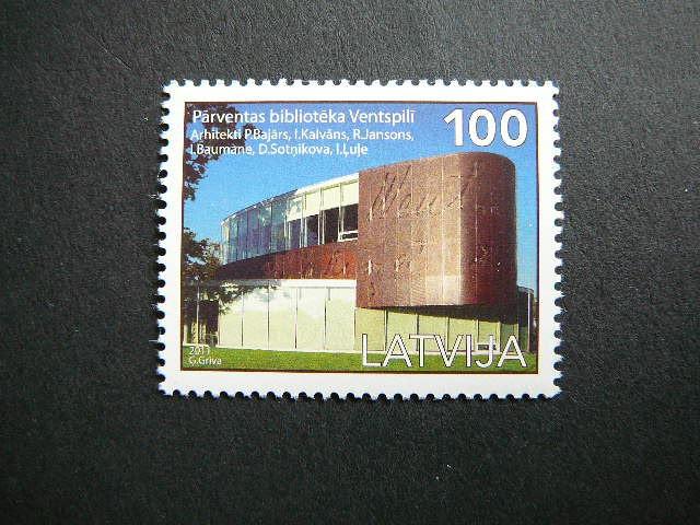 Latvija 2011 Architektura svarus MNH #