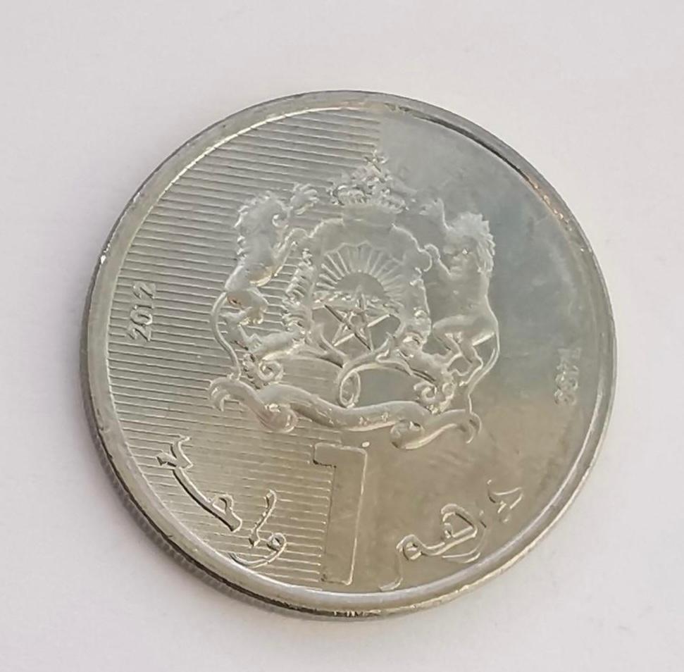 Marokas 1 dirhamas 2012