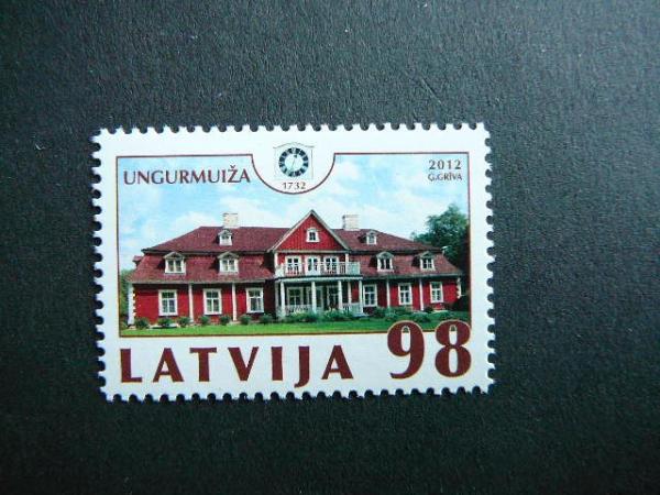 Latvija 2012 Architektura svarus MNH #