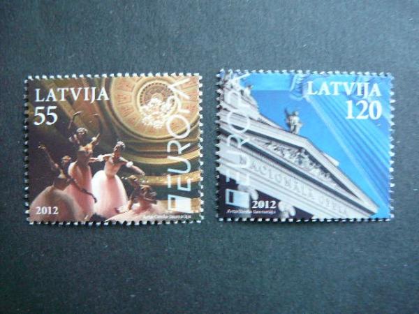 Latvija 2012 Europa svarus MNH #