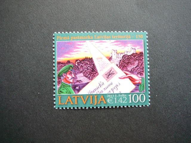 Latvija 2013 Pirmas pz svarus MNH #