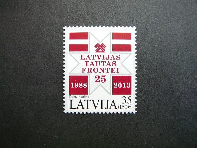 Latvija 2013 Tautos frontas svarus MNH #
