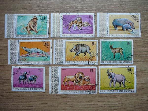 Gvineja 1968 Bezdziones Drambliai Liutai antsp. #11