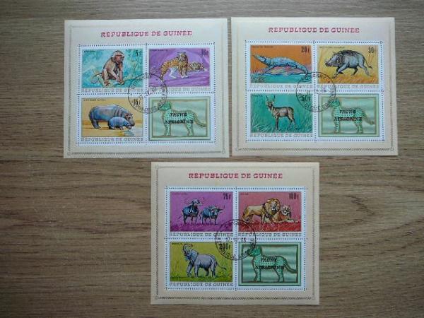 Gvineja 1968 Bezdziones Drambliai Liutai antsp. #12