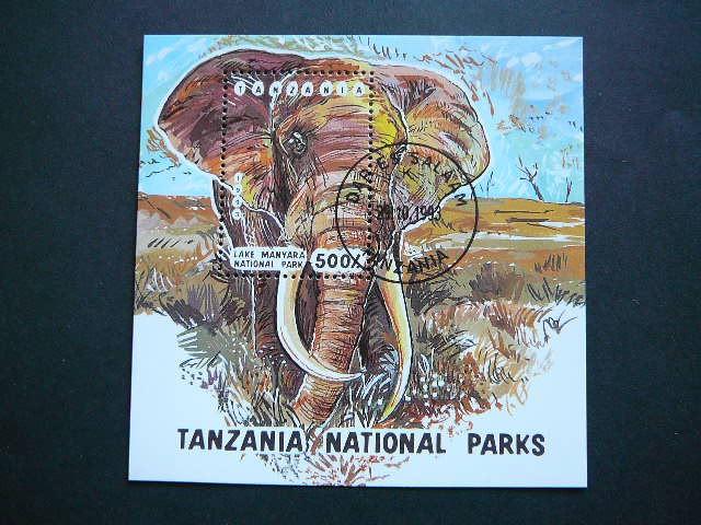 Tanzanija 1993 Drambliai antsp. #
