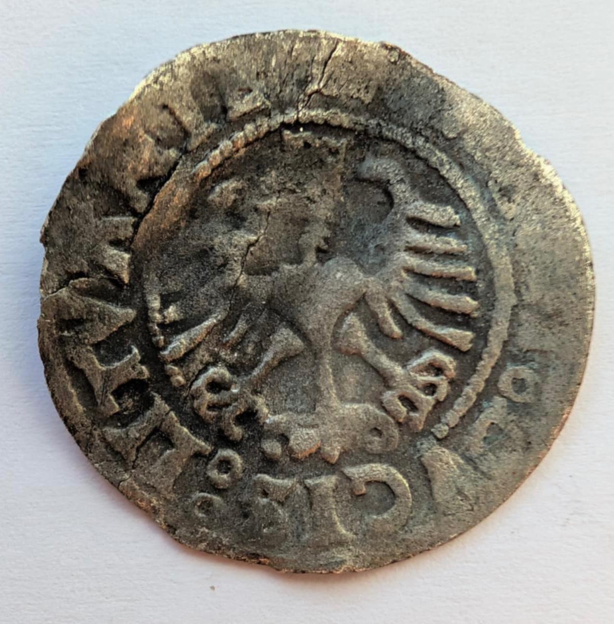 Žygimanto Senojo 1526 pusgrašis 