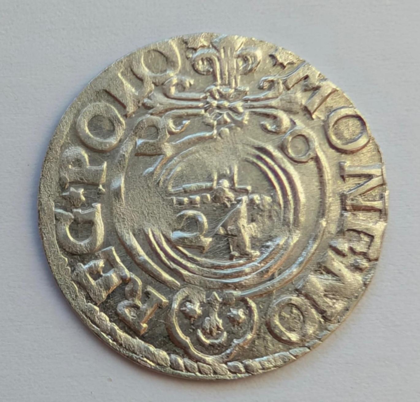 Žygimanto Vazos 1620 pusantrokas 