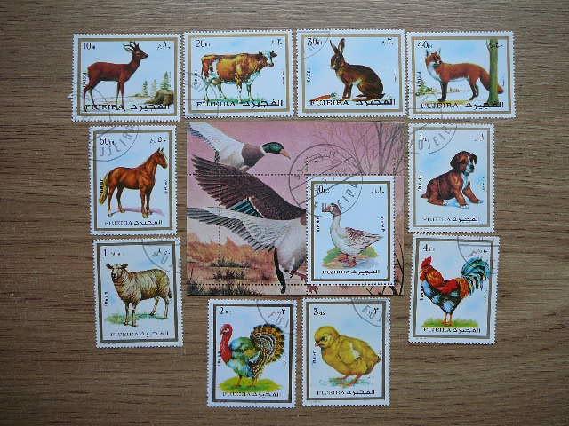 Fudzeira 1973 Pauksciai Zverys antsp. #UAE