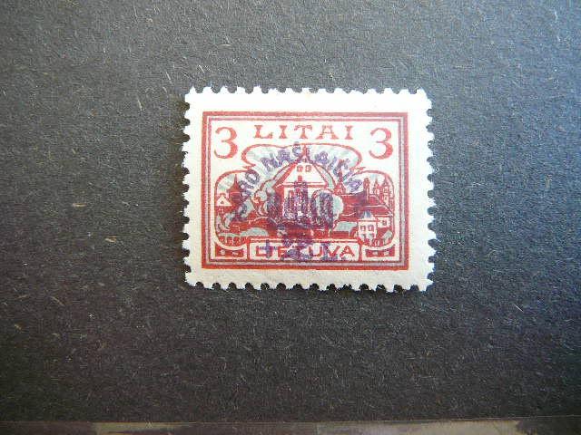 Lietuva 1924 235 Naslaiciai svarus MLH #