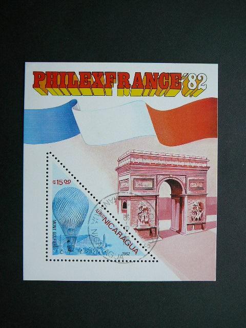 Nikaragva 1982 Oro balionai antsp. #