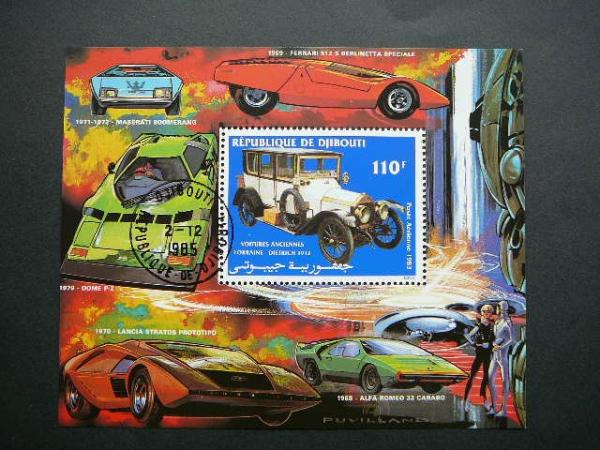 Dzibutis 1983 Automobiliai antsp. #