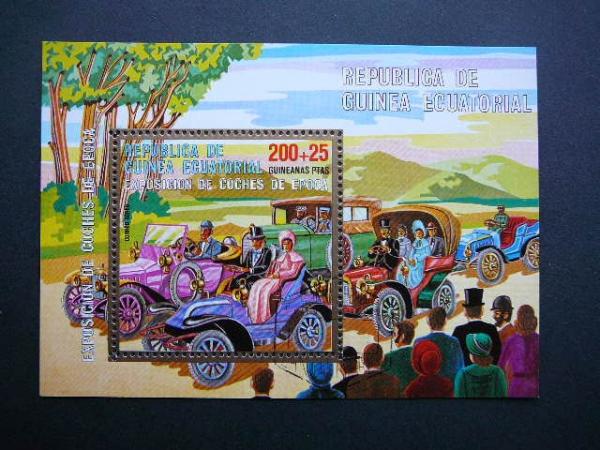 Ekvatoriaus Gvin. 1973 Automobiliai antsp.