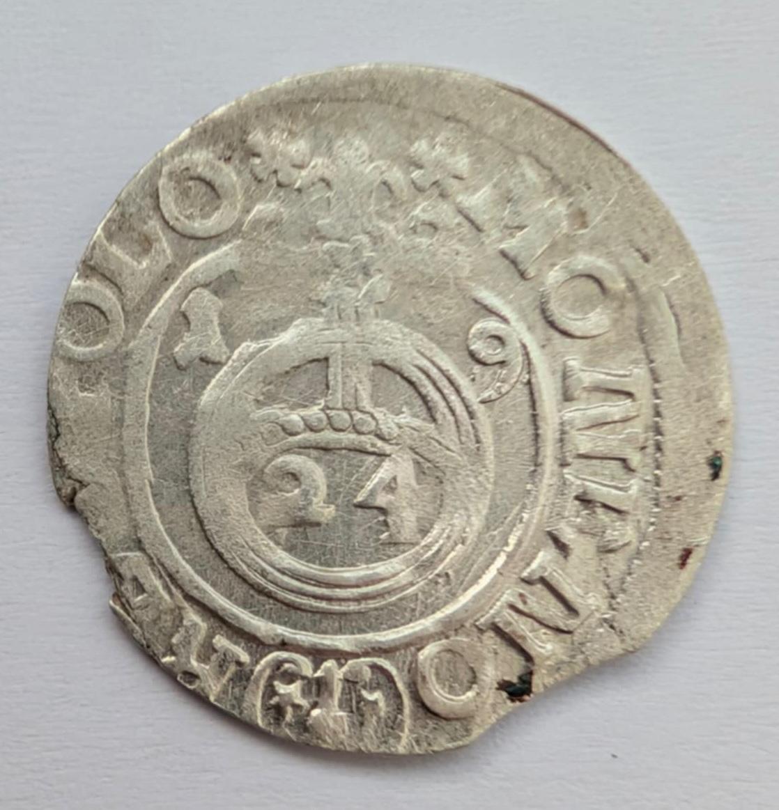 Žygimanto Vazos 1619 pusantrokas 