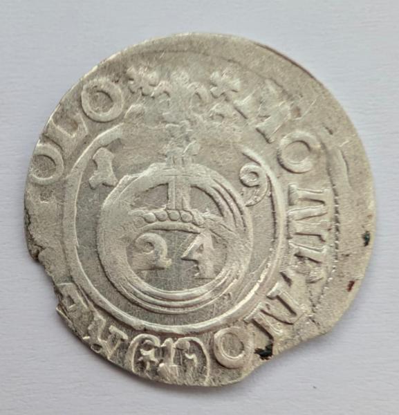 Žygimanto Vazos 1619 pusantrokas 