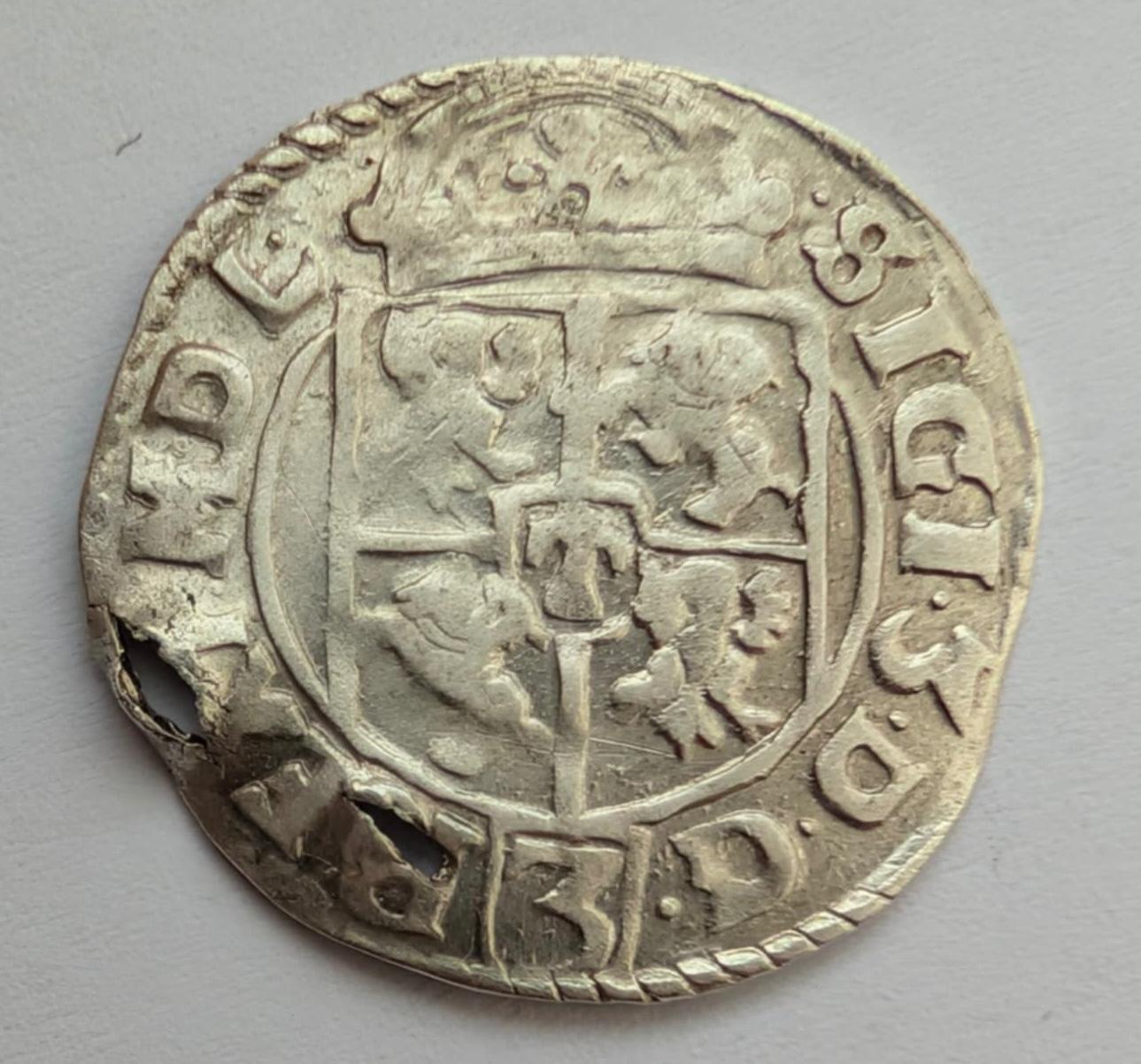 Žygimanto Vazos 1617 pusantrokas 