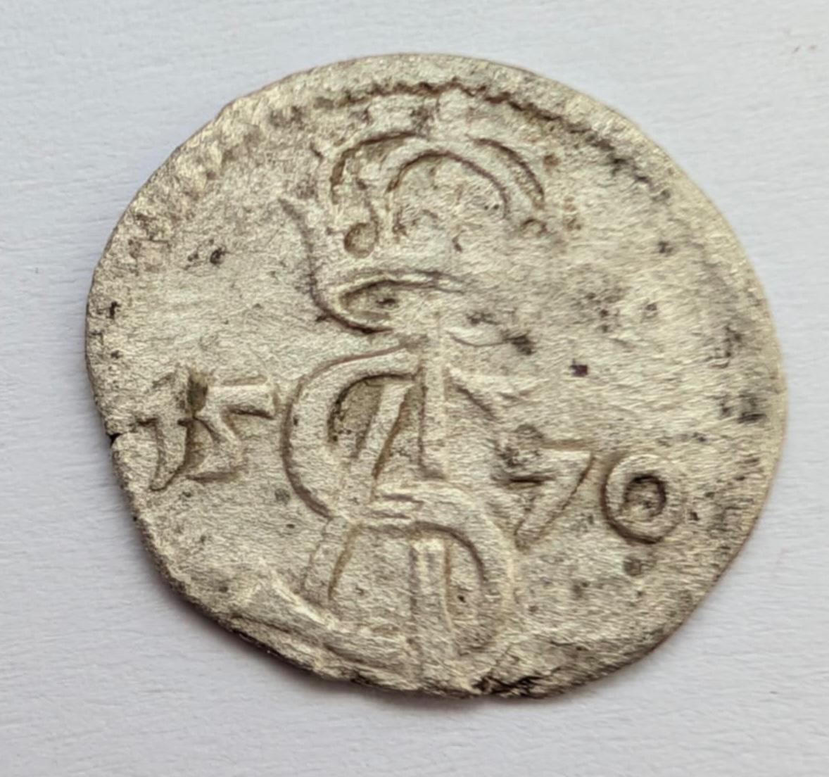 Žygimanto Augusto 1570 dvidenaris R 