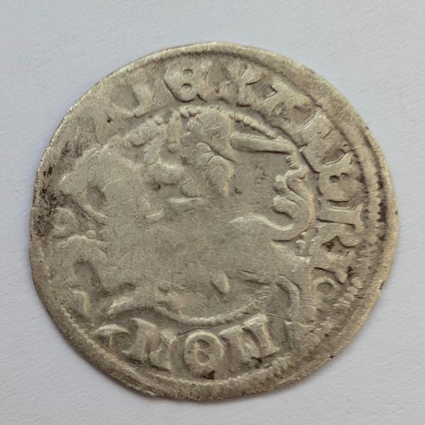 Aleksandro Jogailaičio renesansinis pusgrašis 1495-1506