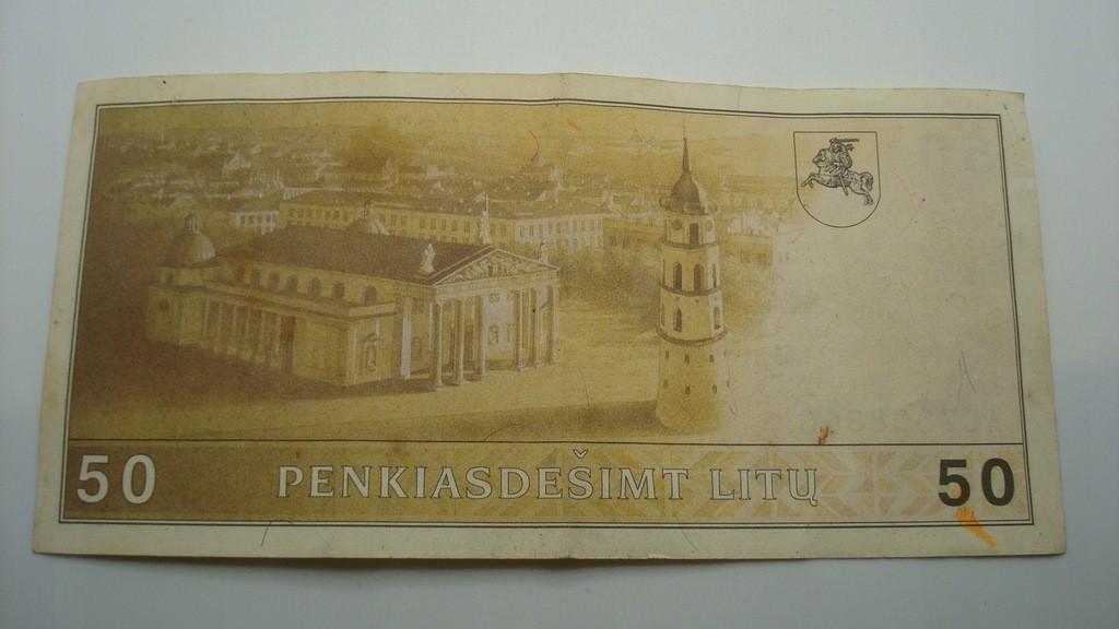 50 litų 1991 m.