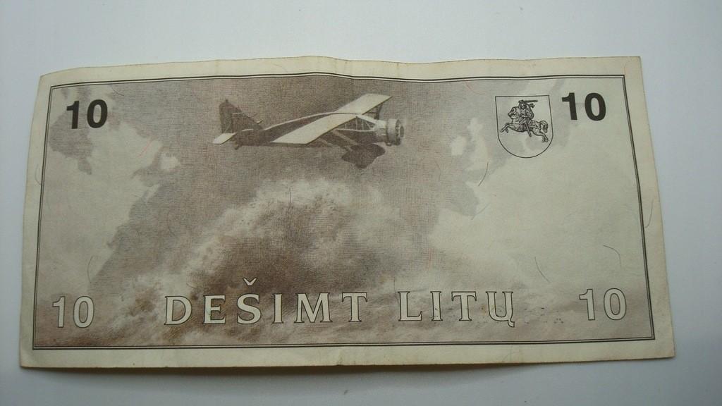 10 litų 1991 m.