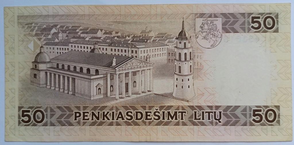 50 litų 1993 m.