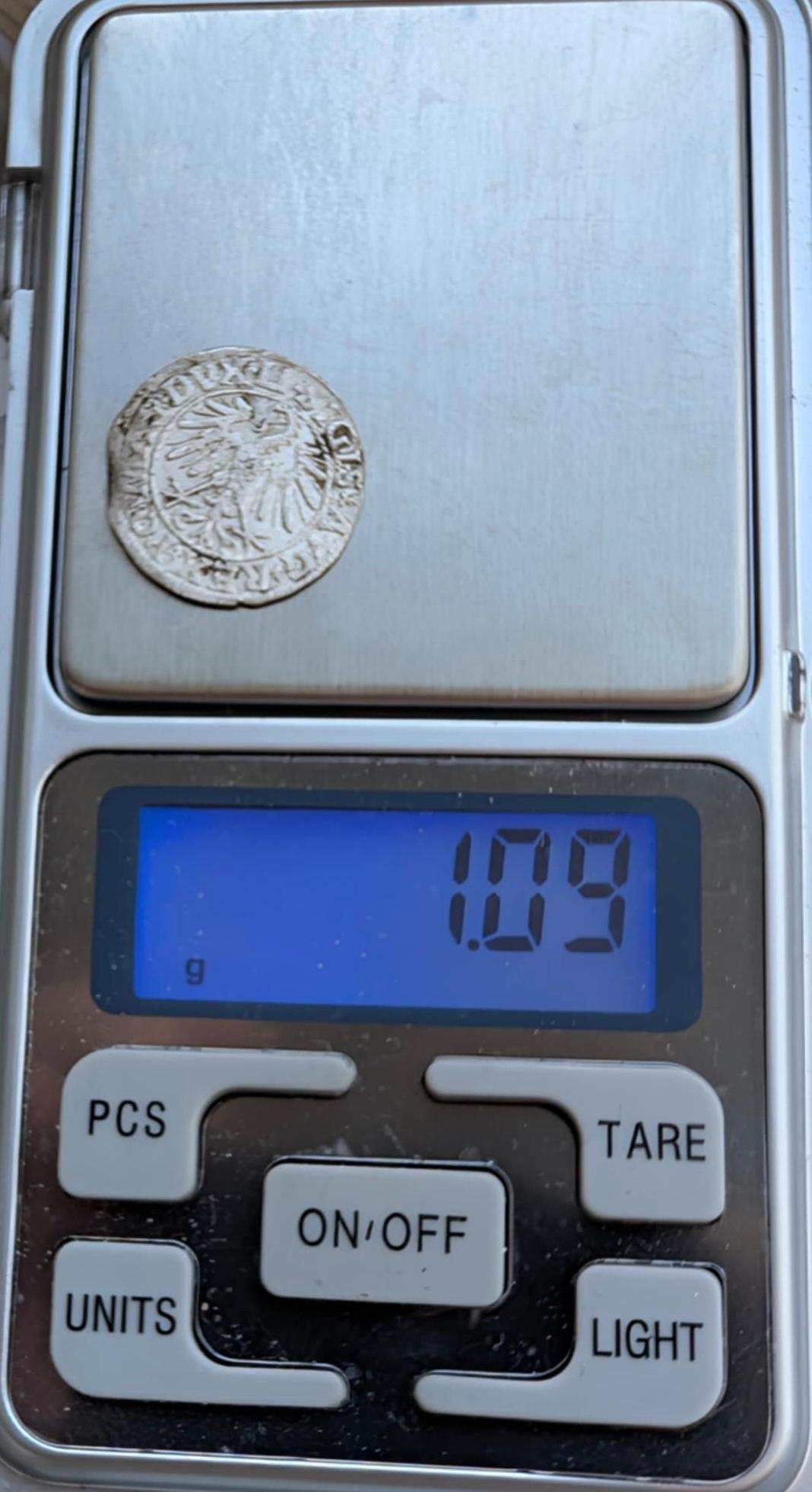 Žygimanto Augusto 1547 pusgrašis 