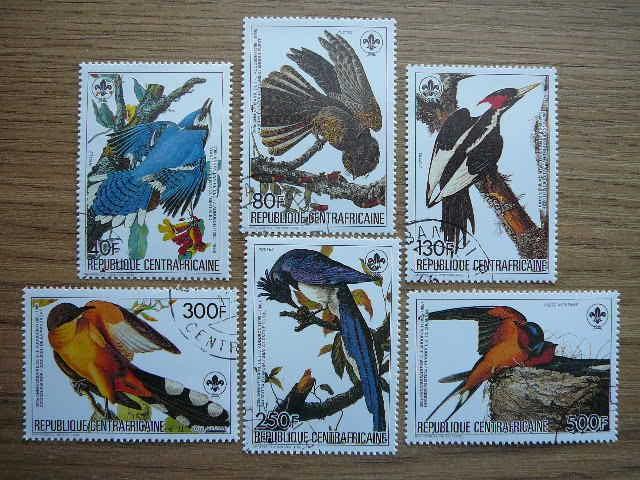 Central African Rep. 1985 Pauksciai antsp. #1