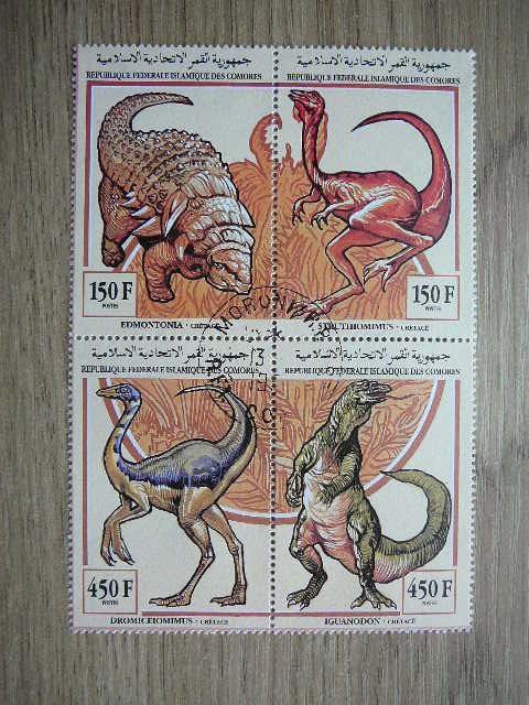 Komorai 1994 Dinozaurai antsp. #13