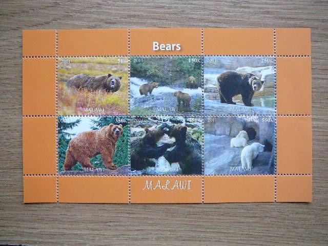 Malavis 2011 Meskos svarus MNH #37