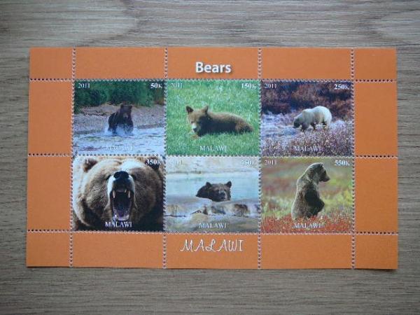 Malavis 2011 Meskos svarus MNH #38