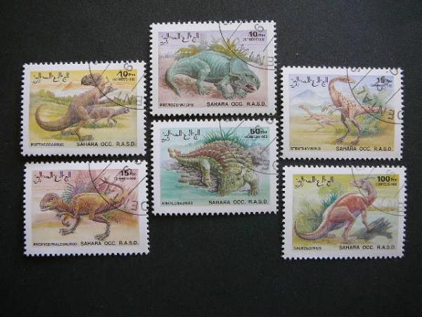 Sahara 1992 Dinozaurai antsp.