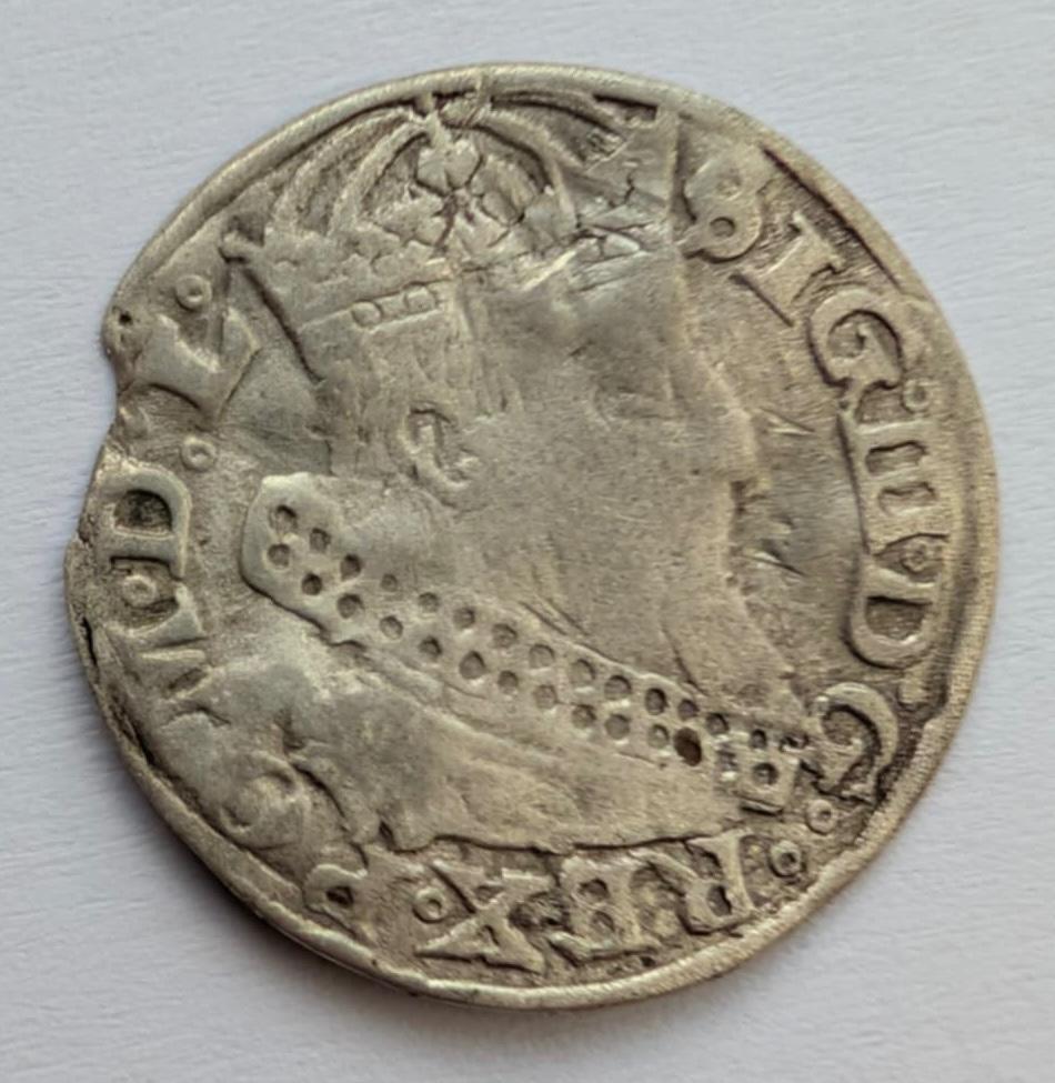 Neaprašytas Žygimanto Vazos 1626 grašis M.AG