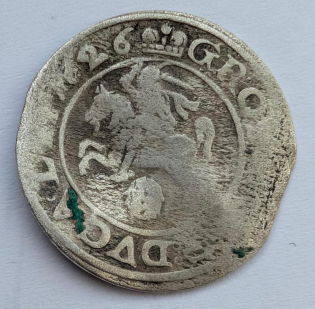 Žygimanto Vazos 1626 grašis 