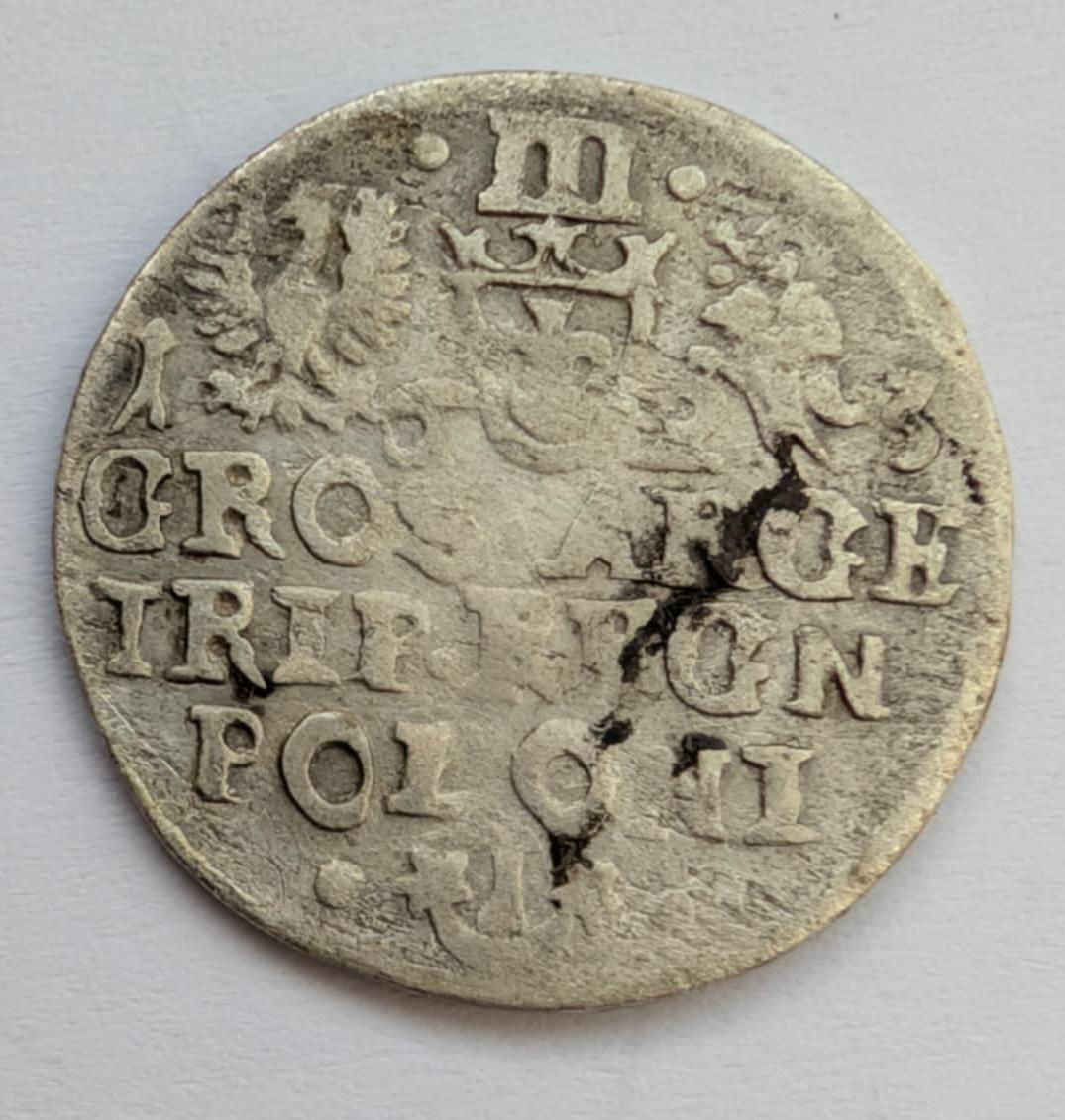 Žygimanto Vazos 1623 trigrašis 