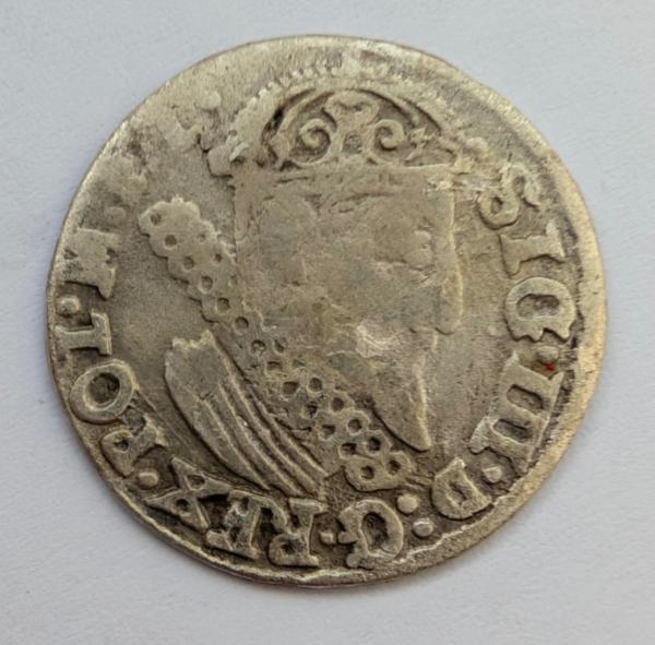 Žygimanto Vazos 1623 trigrašis 