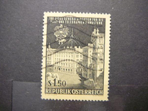 Austrija 1966 1202 Pastas antsp. #