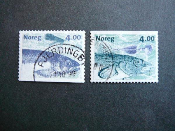 Norvegija 1999 Zuvys antsp.