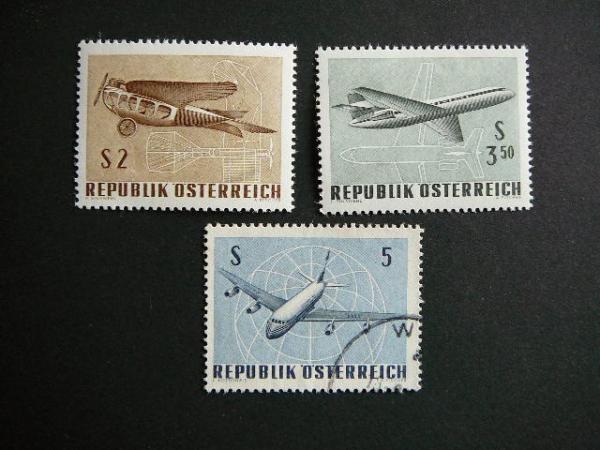 Austrija 1968 1262/4 Lektuvai svarus,antsp. #