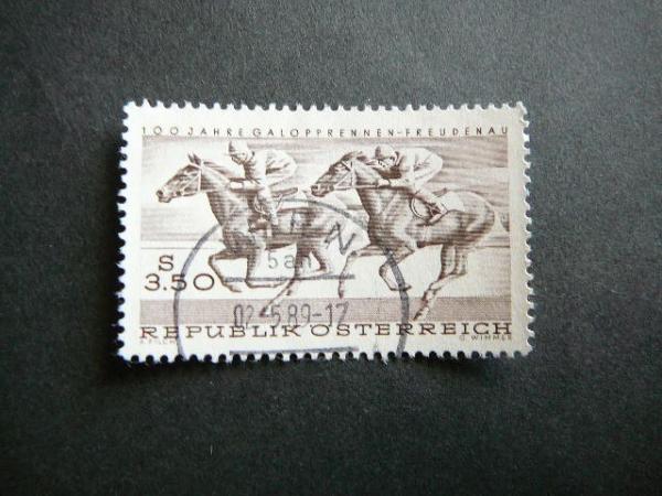 Austrija 1968 1265 Arkliai Raiteliai antsp. #