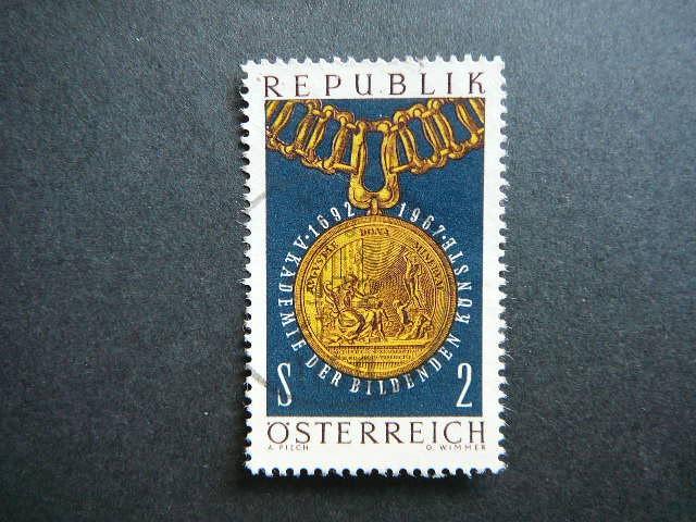 Austrija 1967 1248 Daile antsp. #