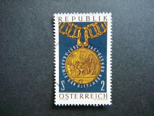 Austrija 1967 1248 Daile antsp. #