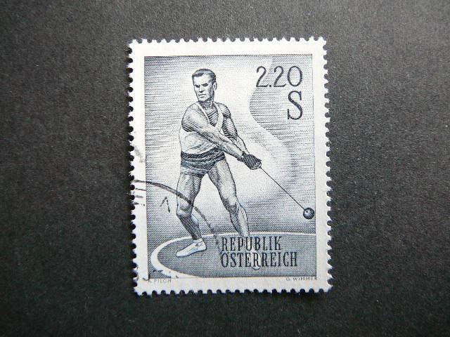 Austrija 1967 1242 Sportas antsp. #