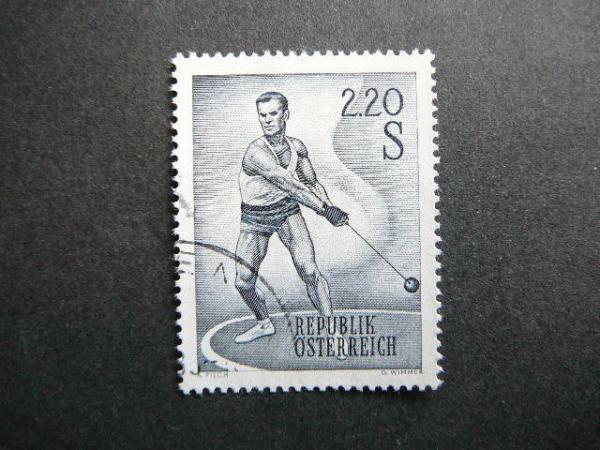 Austrija 1967 1242 Sportas antsp. #