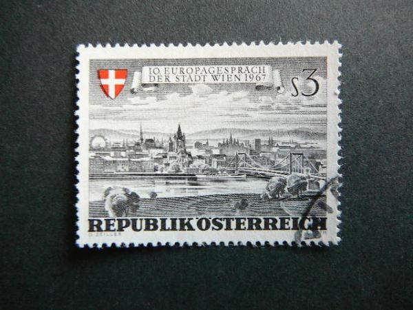 Austrija 1967 1241 Viena Tiltas antsp. #