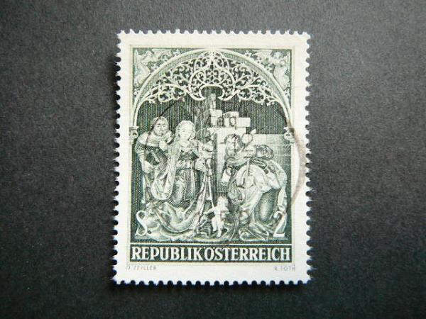 Austrija 1967 1238 Madona antsp. #