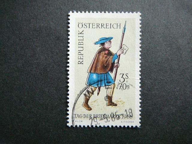 Austrija 1966 1229 Pasto z. diena Pastas antsp. #